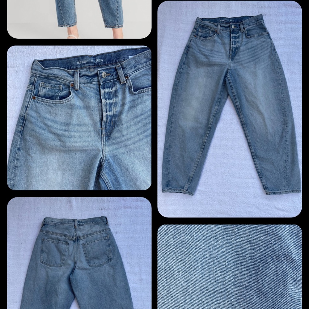 OLD Navy High-rise Balloon Jeans